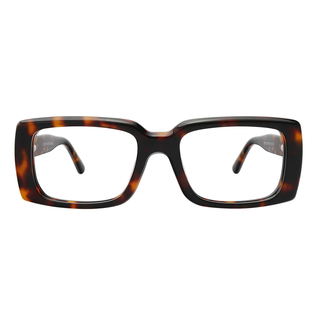 Rectangle Tortoiseshell Eyeglasses