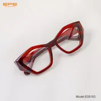 Geometric Wine Eyeglasses