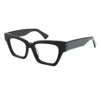 Square Black Eyeglasses