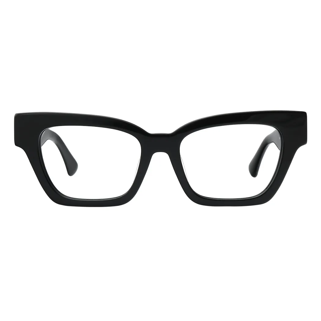 Square Black Eyeglasses