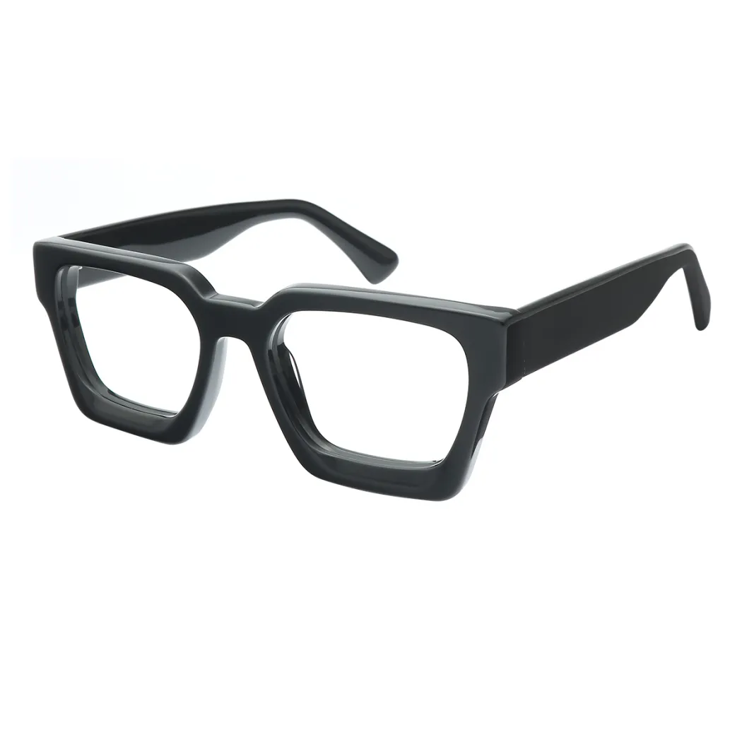 Rectangle Black Eyeglasses