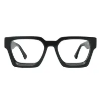 Rectangle Black Eyeglasses