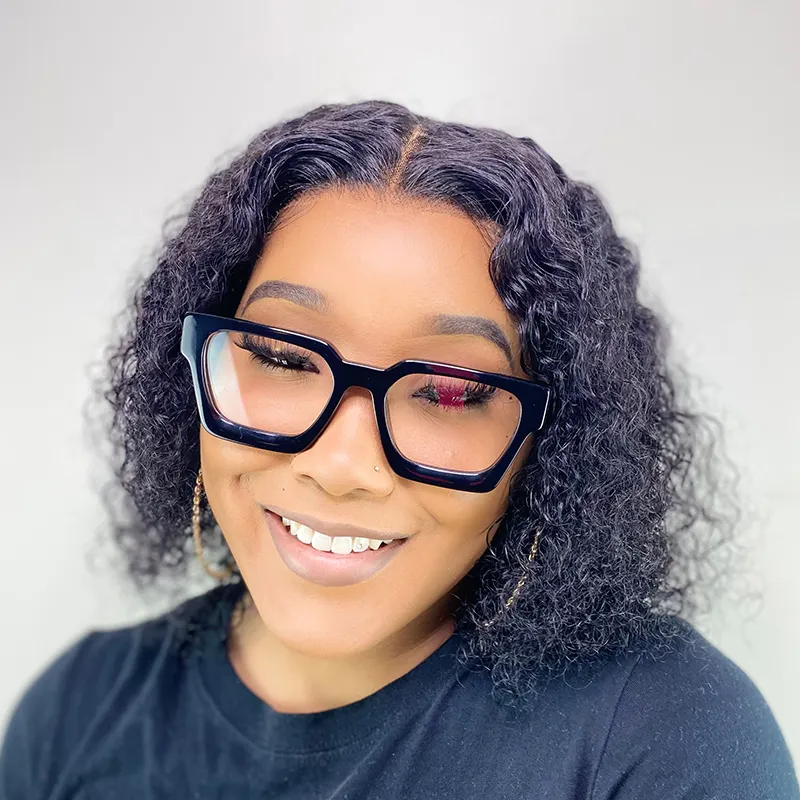 Rectangle Black Eyeglasses