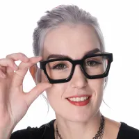 Rectangle Black Eyeglasses