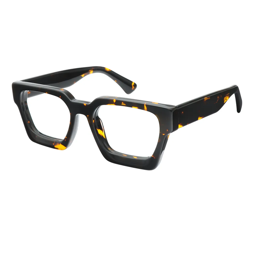 Rectangle Tortoiseshell Eyeglasses