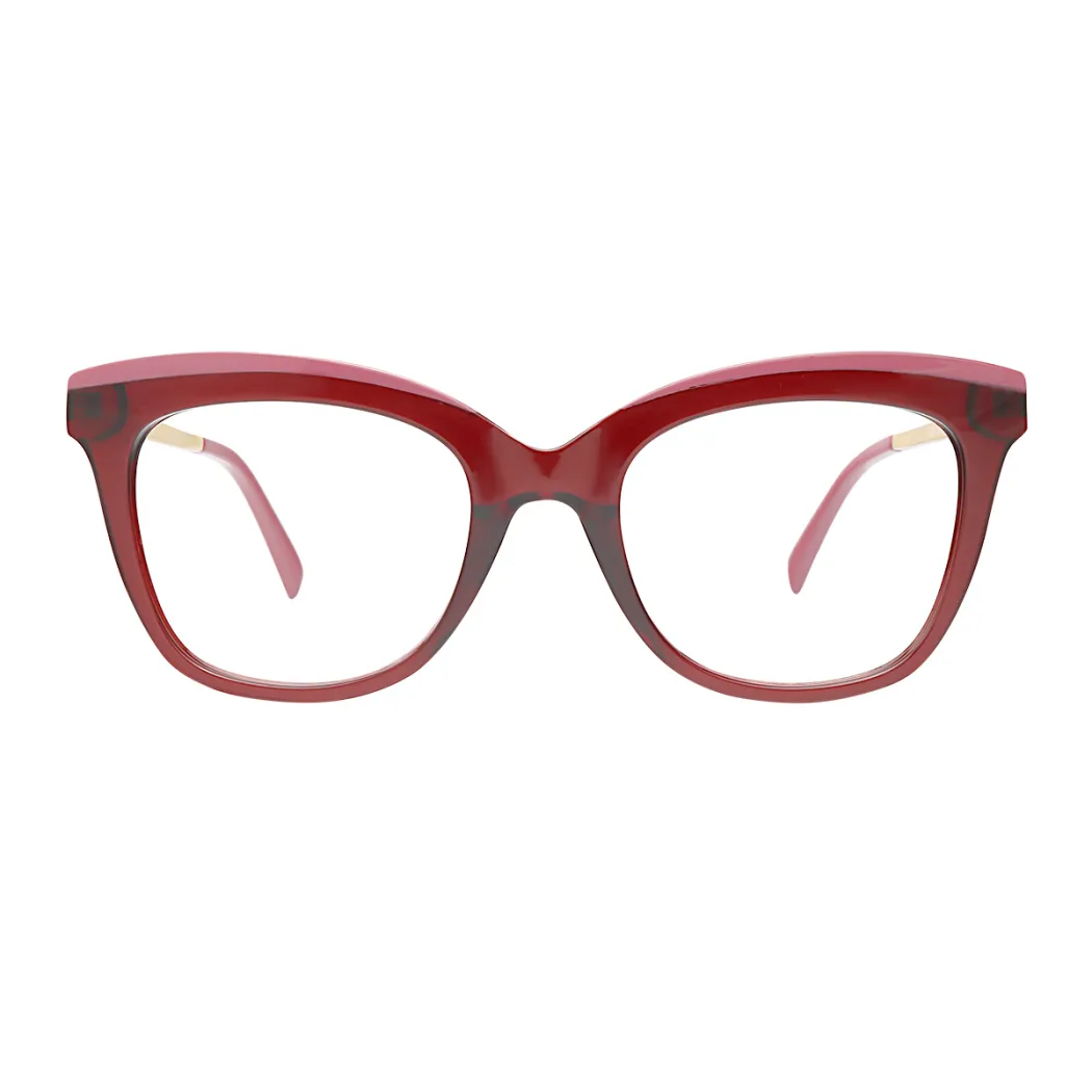 Cat-eye Wine Eyeglasses