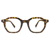 Geometric Tortoiseshell Eyeglasses