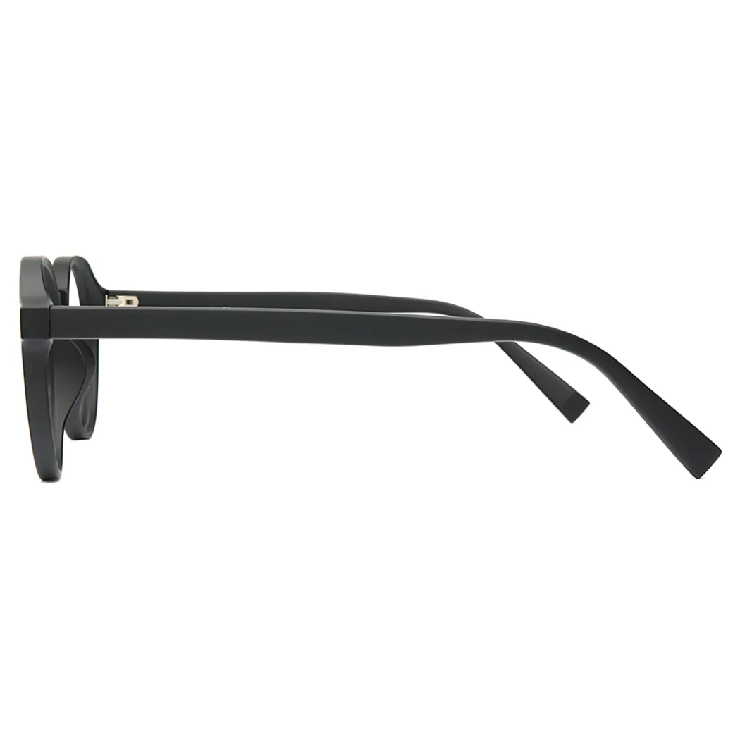 Round Black Eyeglasses