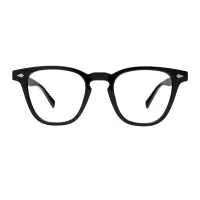 Square Black Eyeglasses