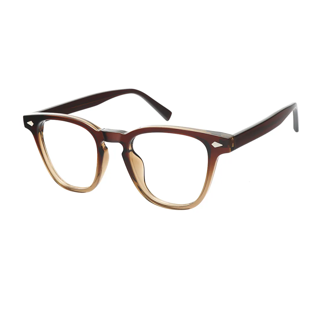 Square Brown Eyeglasses