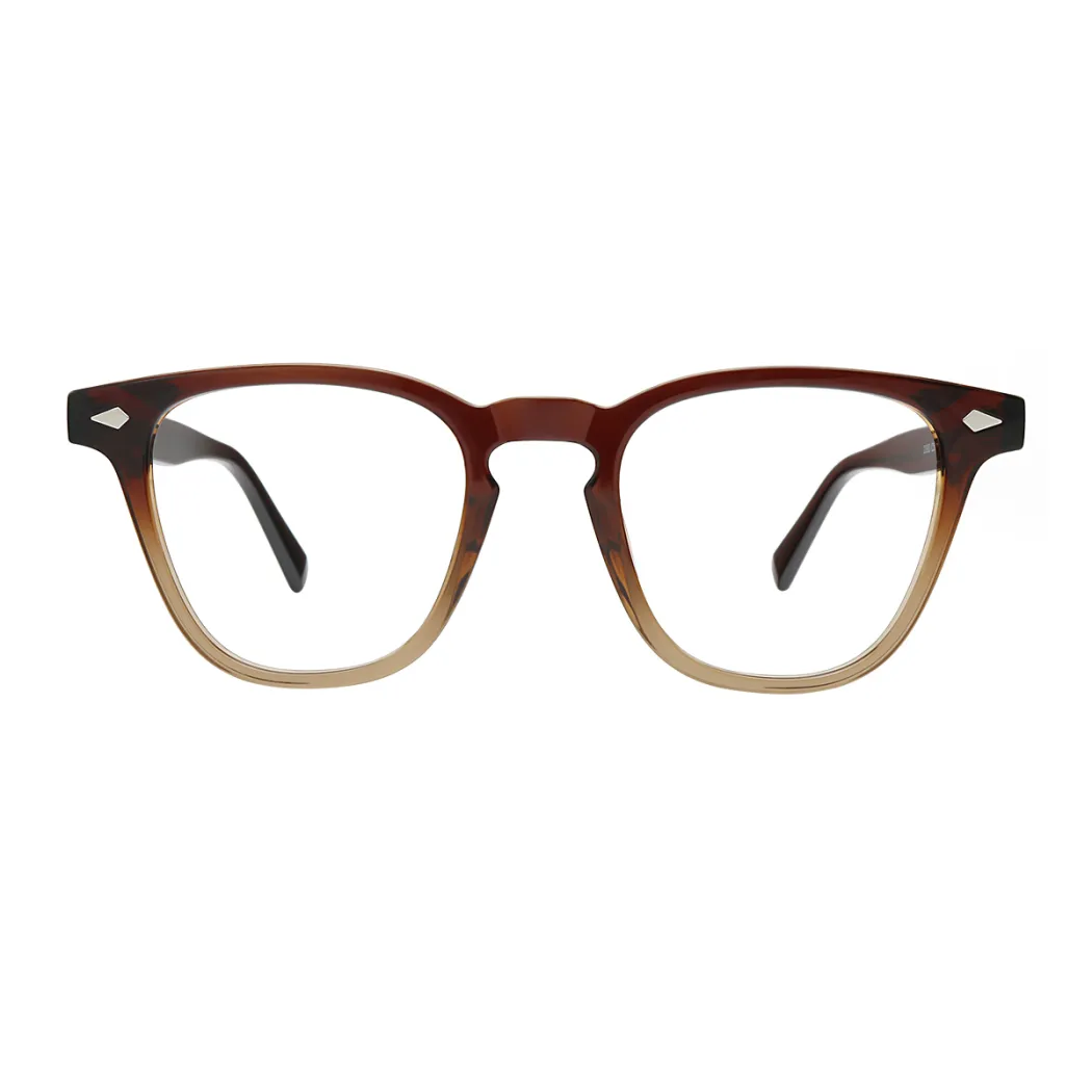 Square Brown Eyeglasses