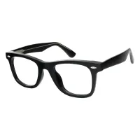 Square Black Eyeglasses