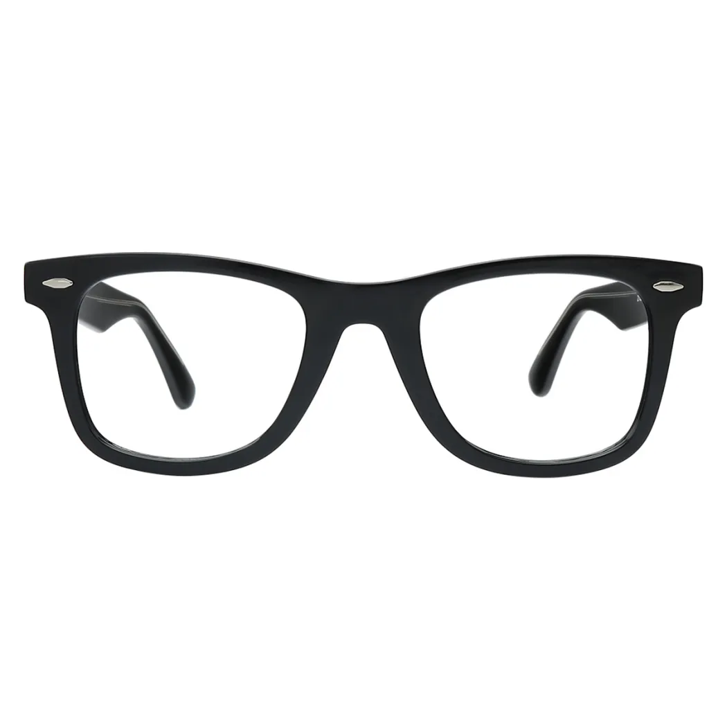 Square Black Eyeglasses