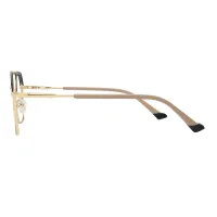 Geometric Black Eyeglasses