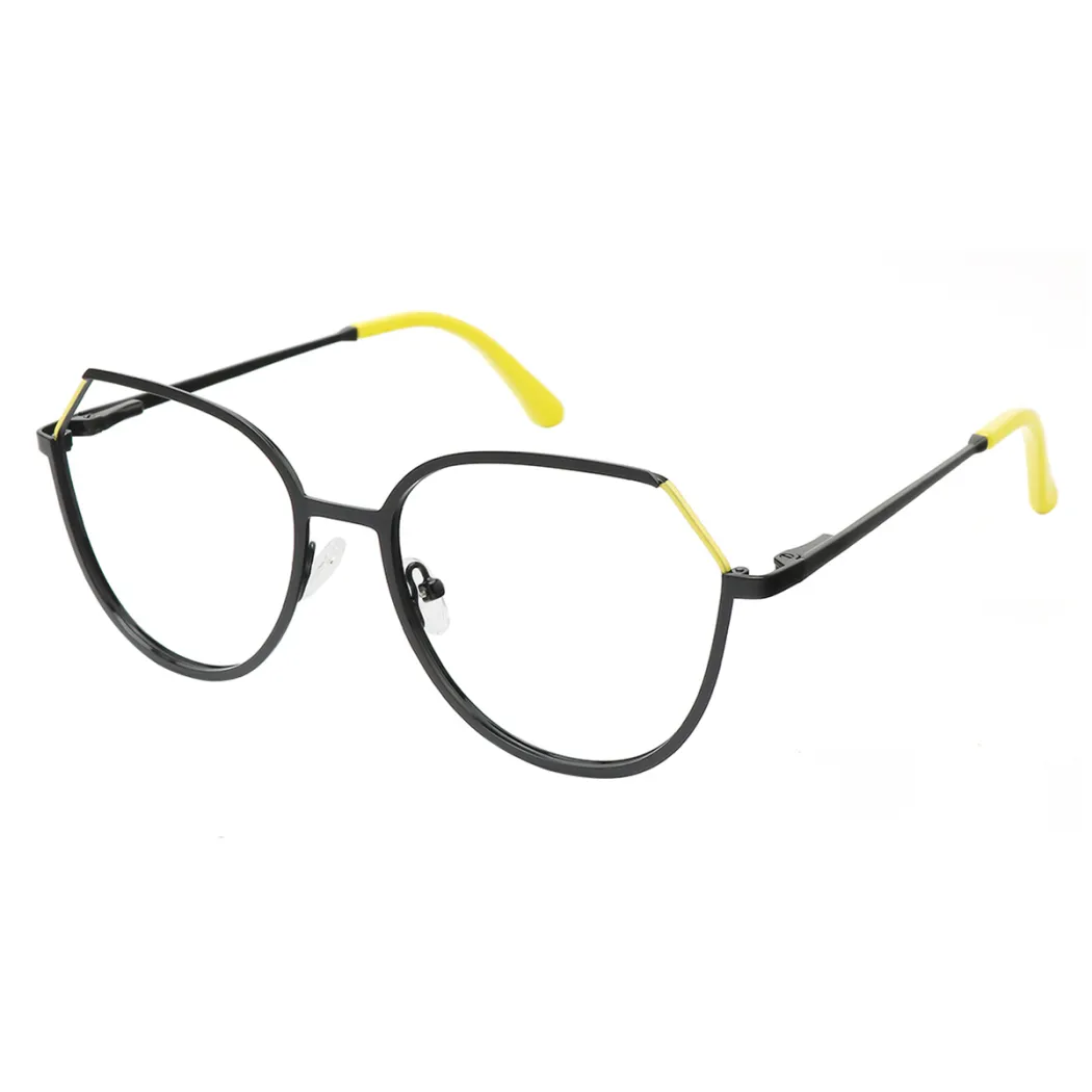 Geometric Black Eyeglasses