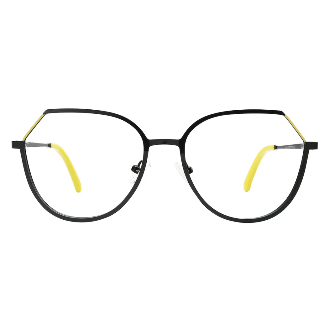Geometric Black Eyeglasses