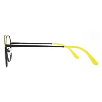 Geometric Black Eyeglasses