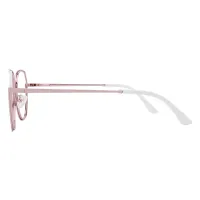 Geometric Pink Eyeglasses