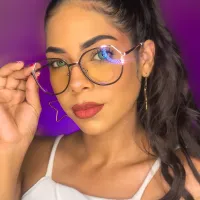 Geometric Pink Eyeglasses