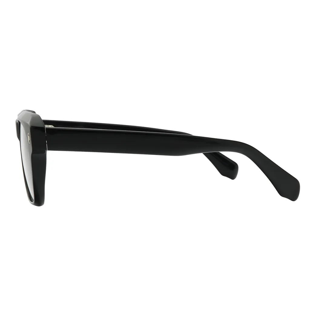 Square Black Eyeglasses