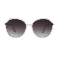 Oval Gold Sunglasses