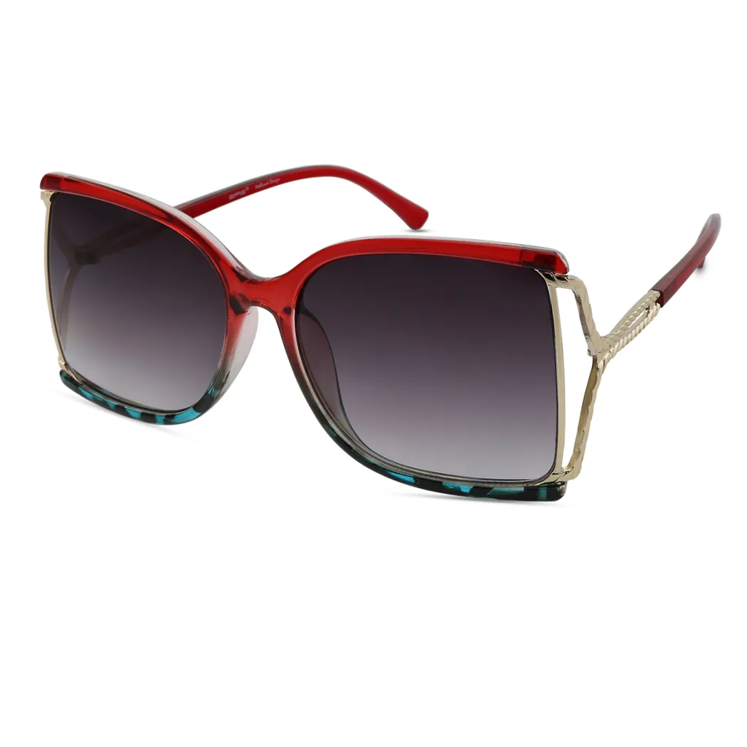 Square Red/Blue Sunglasses
