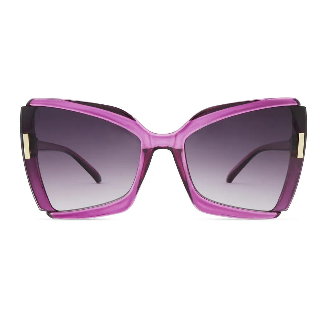 Square Purple Sunglasses