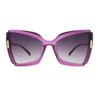 Square Purple Sunglasses