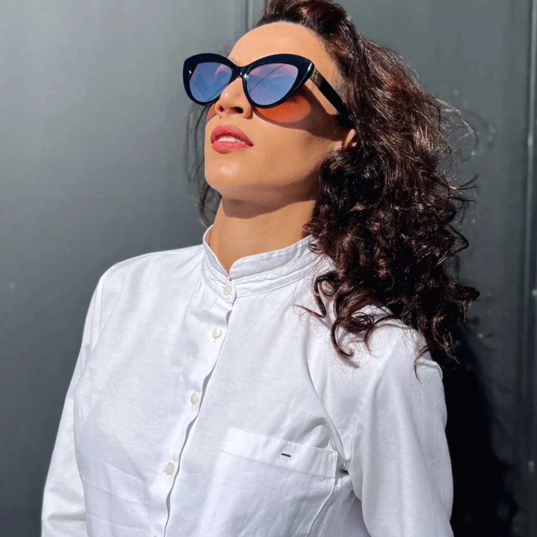 Cat-eye Black Sunglasses