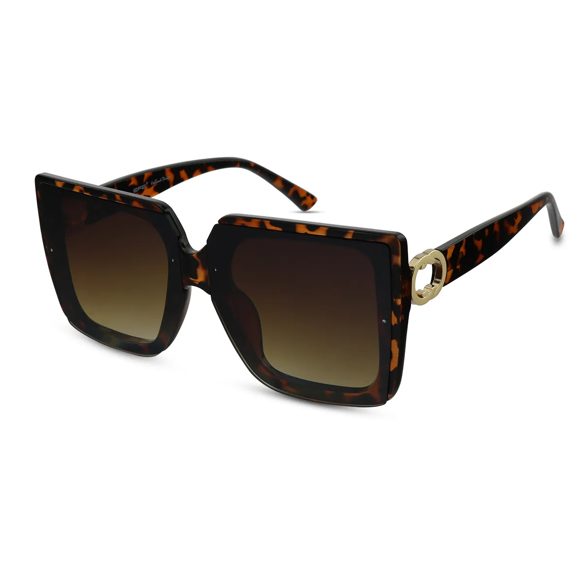 Square Tortoiseshell Sunglasses