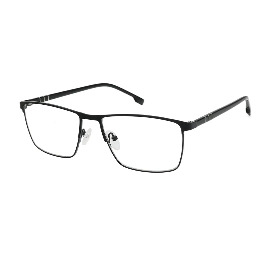 Rectangle Matte Black Eyeglasses