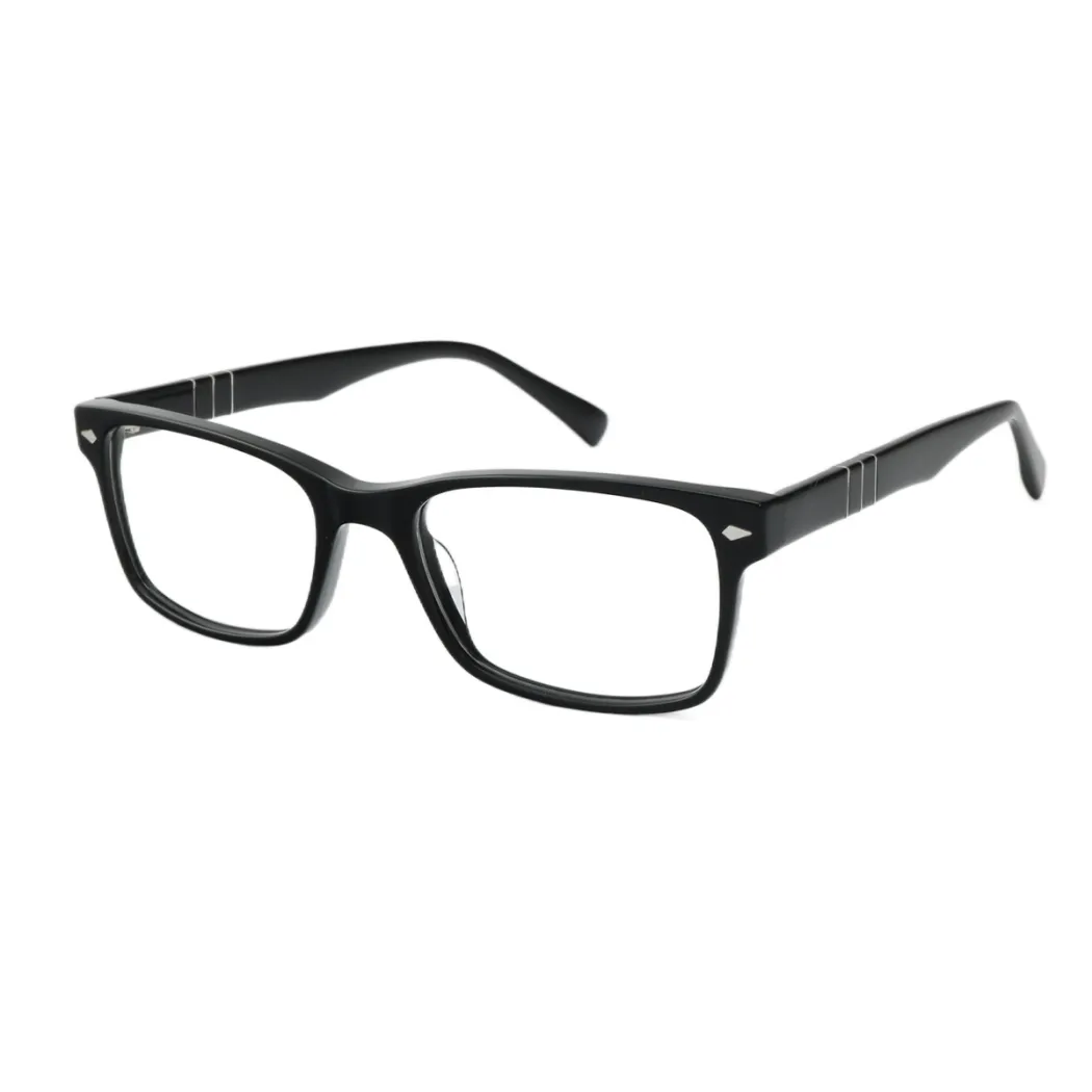 Rectangle Black Eyeglasses