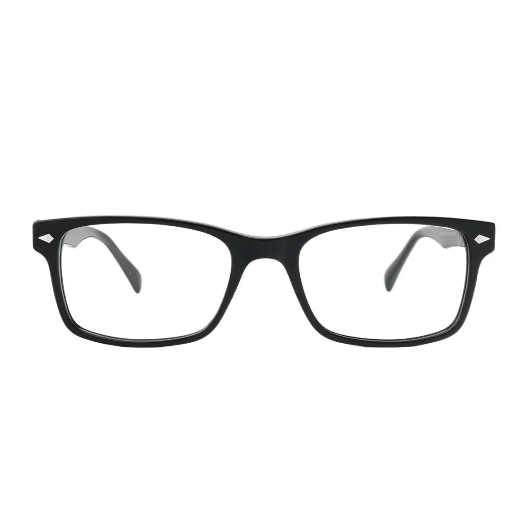 Rectangle Black Eyeglasses