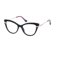 Oval Black Eyeglasses