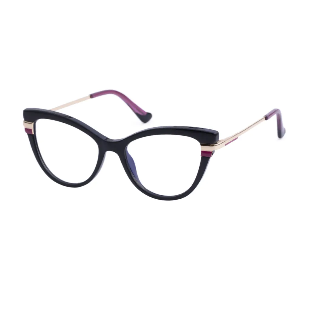 Oval Black Eyeglasses