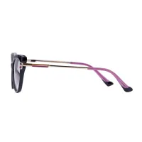 Oval Black Eyeglasses