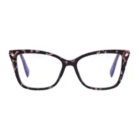 Rectangle Tortoiseshell Eyeglasses