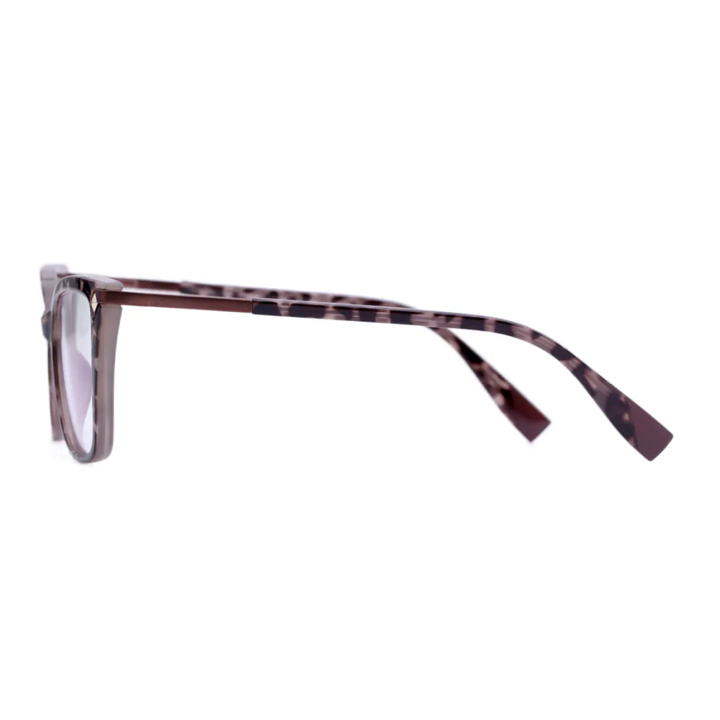 Rectangle Tortoiseshell Eyeglasses