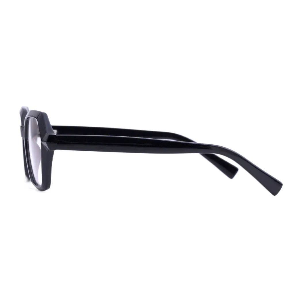 Square Black Eyeglasses