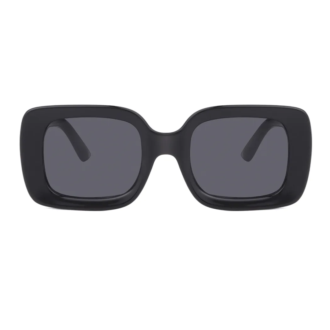 Square Black Sunglasses
