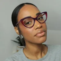 Cat-eye Purple Eyeglasses