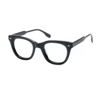 Square Black Eyeglasses