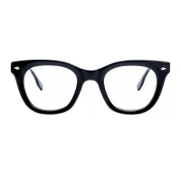 Square Black Eyeglasses