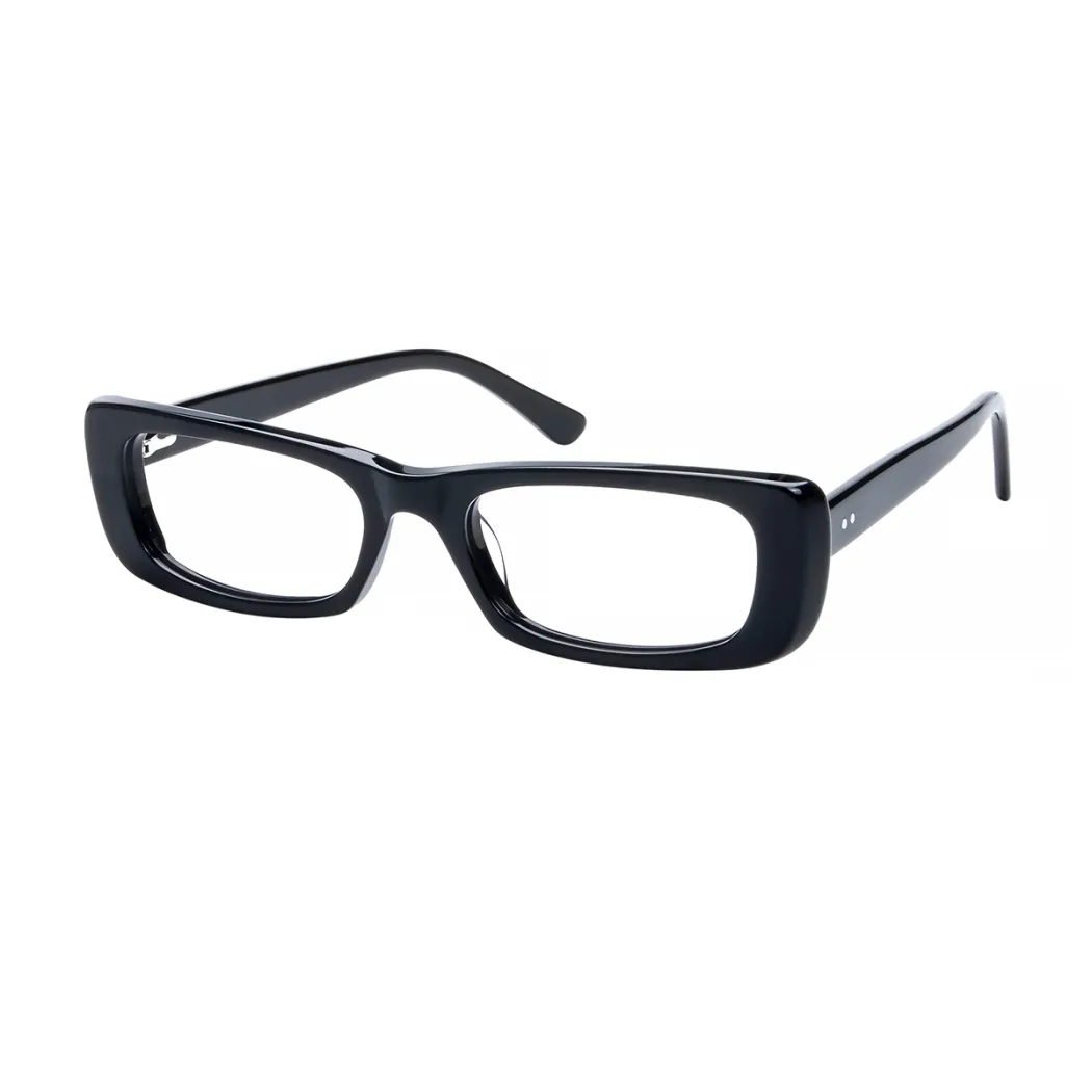 Rectangle Black Eyeglasses