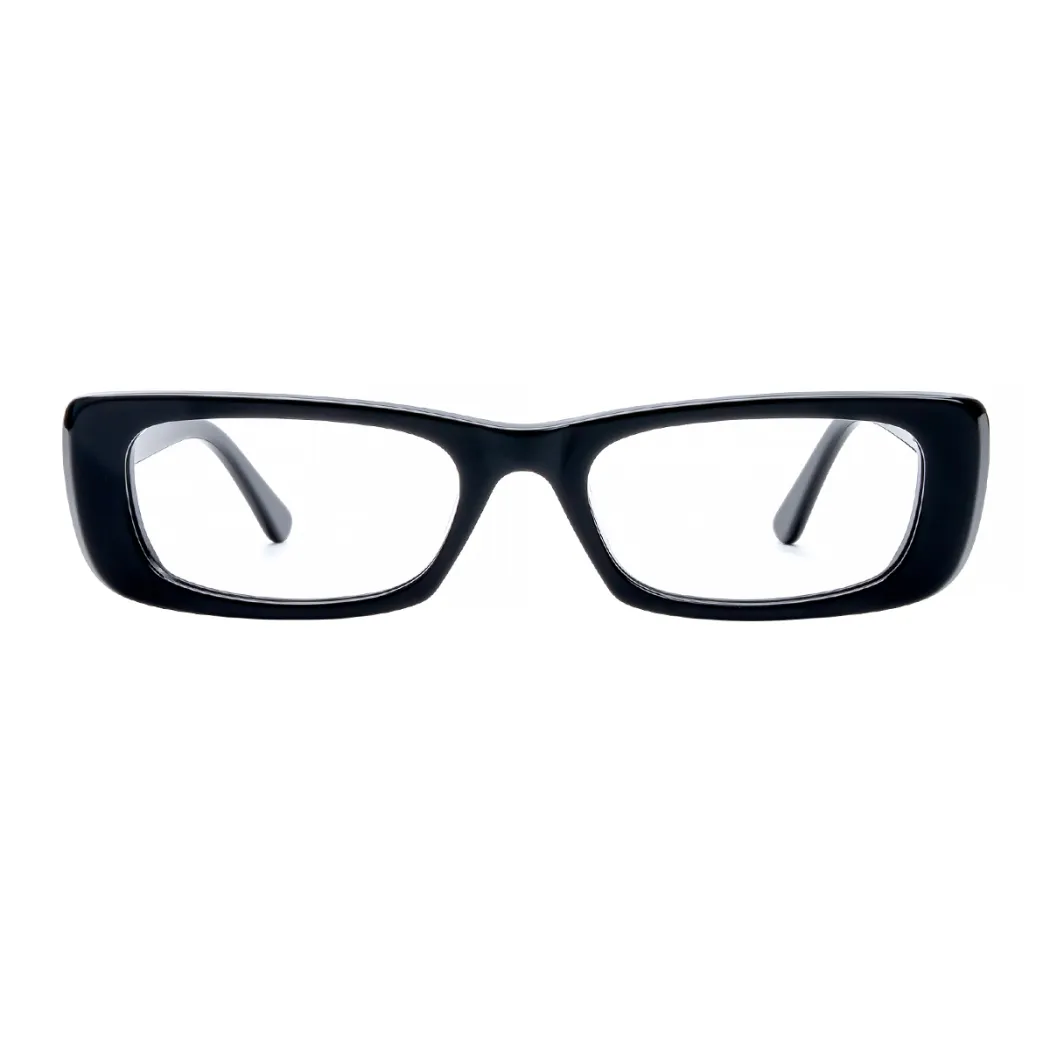 Rectangle Black Eyeglasses