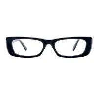 Rectangle Black Eyeglasses