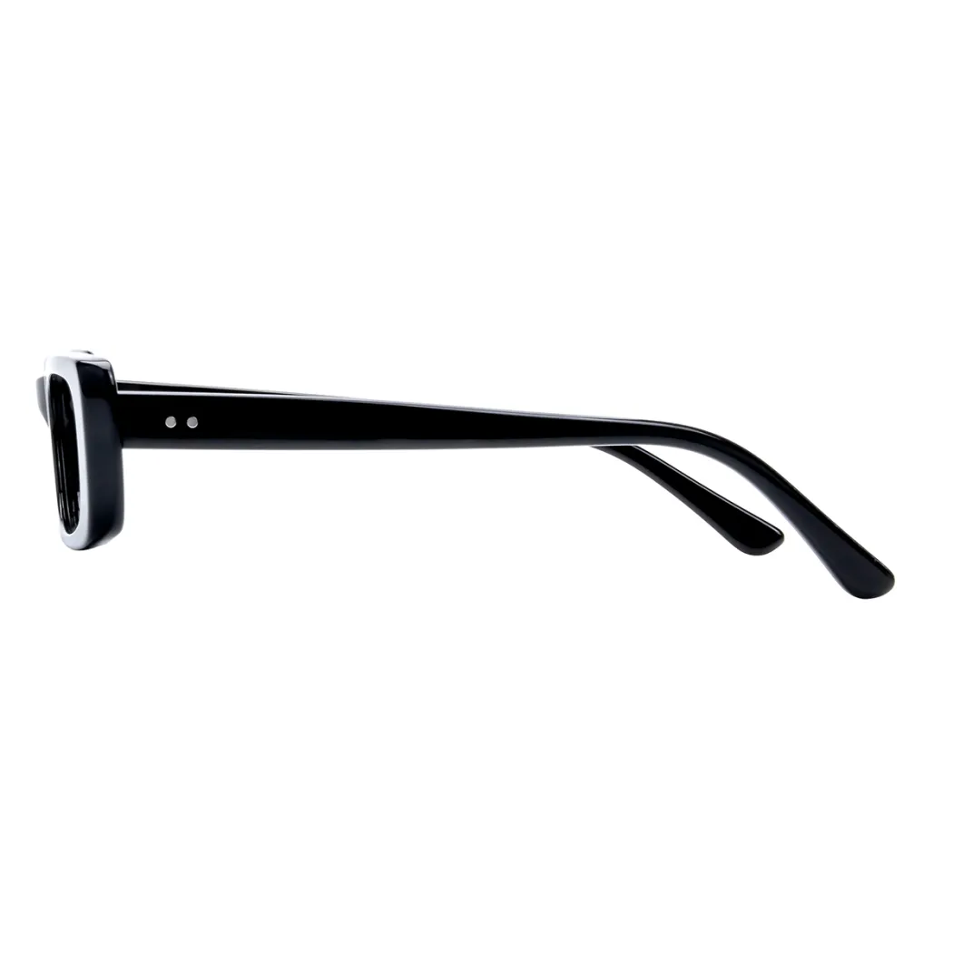 Rectangle Black Eyeglasses