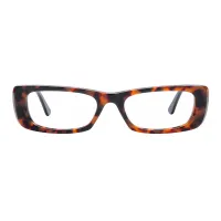 Rectangle Tortoiseshell Eyeglasses