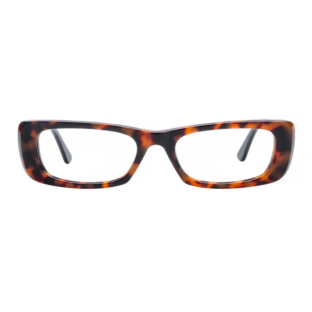 Rectangle Tortoiseshell Eyeglasses