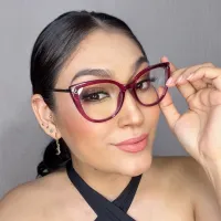 Cat-eye Pink Eyeglasses